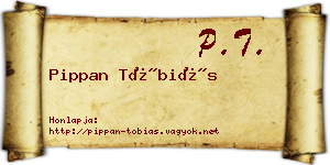 Pippan Tóbiás névjegykártya